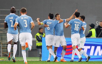 Suýt để Cagliari lội ngược dòng, Lazio đảm bảo vị trí trong tốp 3